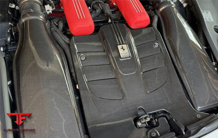FERRARI F12 BERLINETTA DRY CARBON FIBER ENGINE COVER BSD