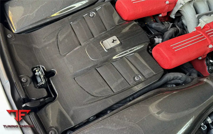 FERRARI F12 BERLINETTA DRY CARBON FIBER ENGINE COVER BSD