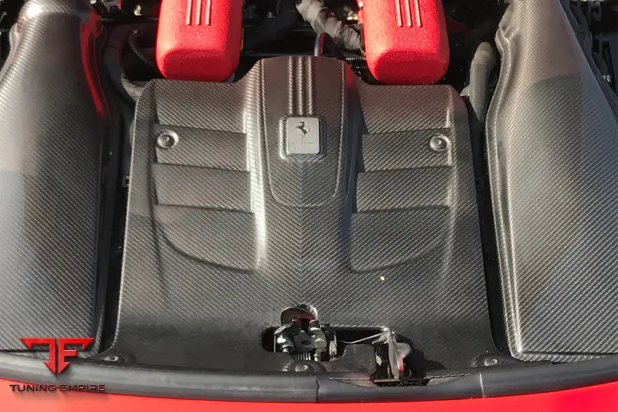 FERRARI F12 BERLINETTA DRY CARBON FIBER ENGINE COVER BSD