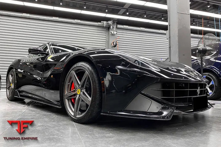 FERRARI F12 BERLINETTA RS STYLE CARBON FIBER FRONT LIP BSD