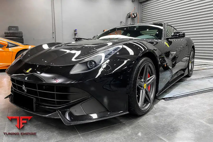 FERRARI F12 BERLINETTA RS STYLE CARBON FIBER FRONT LIP BSD