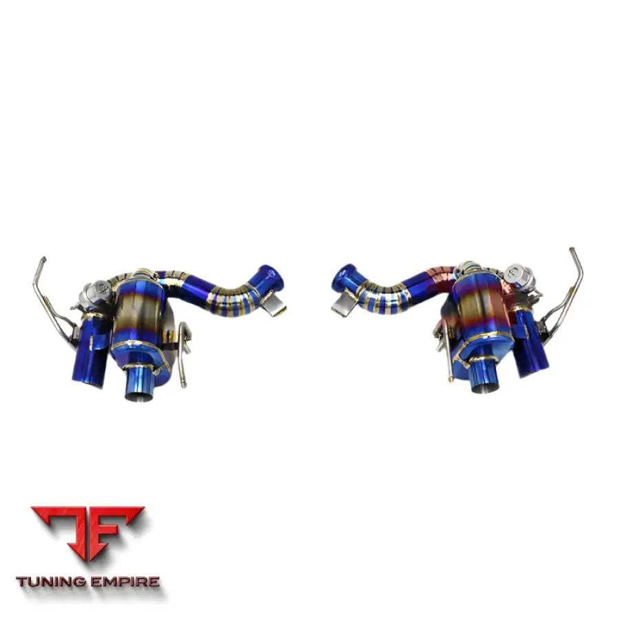 FERRARI F12 BERLINETTA/TDF 6.3L V12 CATBACK VALVED EXHAUST SYSTEM 2013-2017