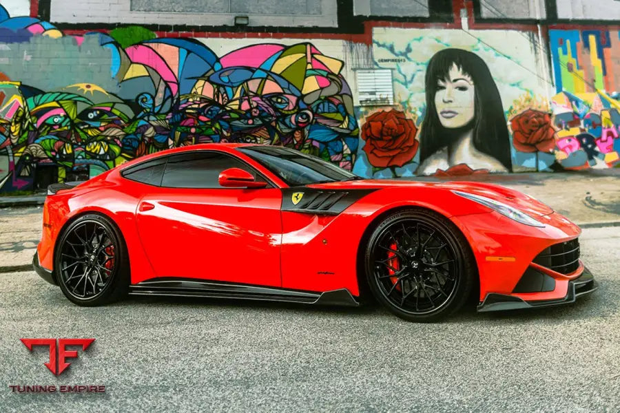 Ferrari F12 on custom forged wheels
