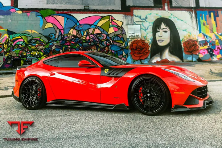 Ferrari F12 on custom forged wheels