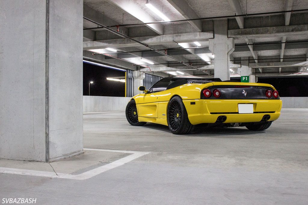 FERRARI F355 SPIDER on custom forged wheels
