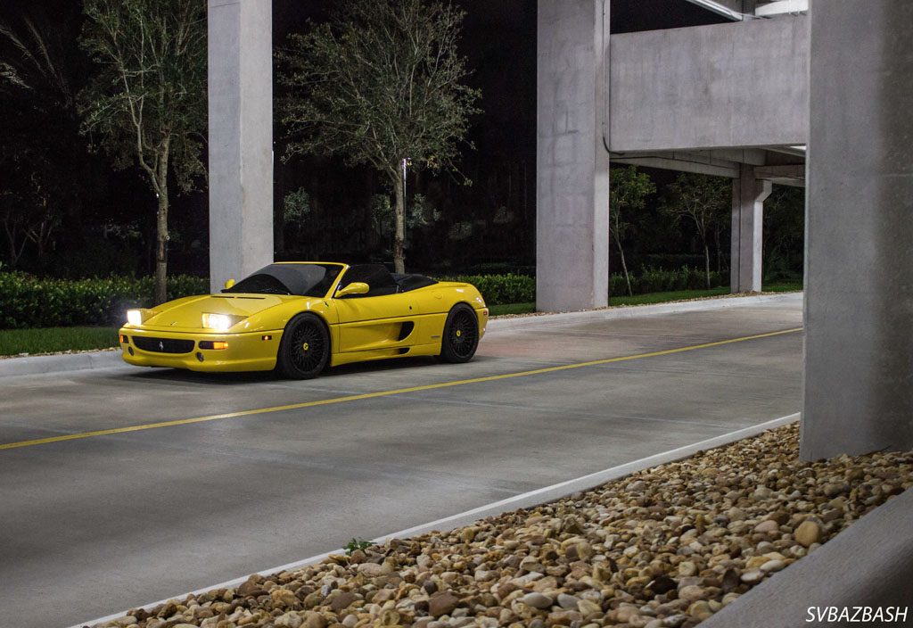 FERRARI F355 SPIDER on custom forged wheels