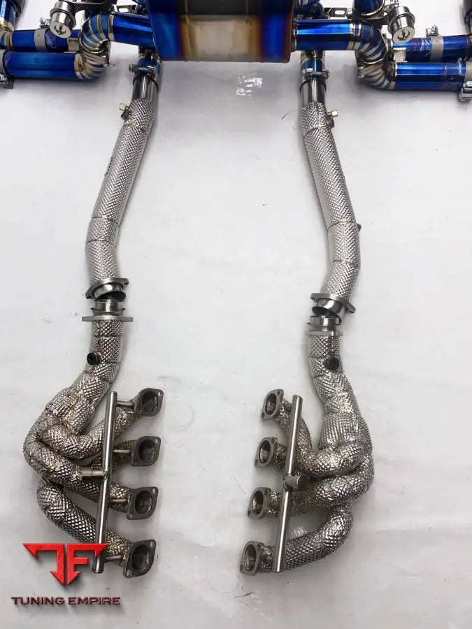 FERRARI F360 COMPLETE EXHAUST SYSTEM WITH HEADERS AND DOWNPIPES