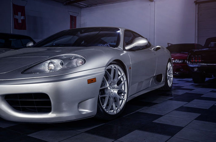 FERRARI F360 MODENA on custom forged wheels