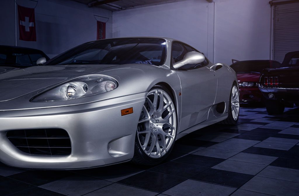 FERRARI F360 MODENA on custom forged wheels