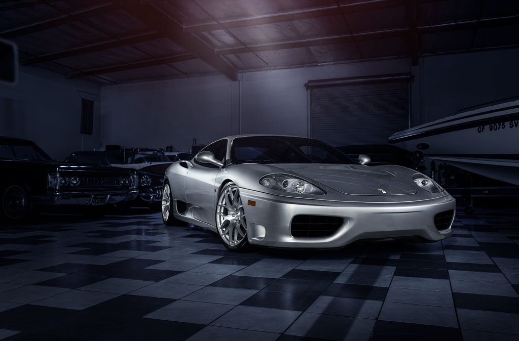 FERRARI F360 MODENA on custom forged wheels
