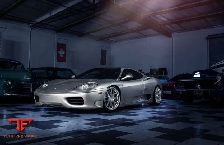 FERRARI F360 MODENA on custom forged wheels