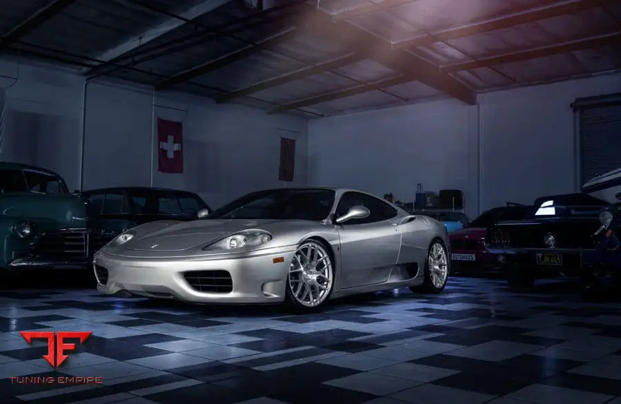 FERRARI F360 MODENA on custom forged wheels