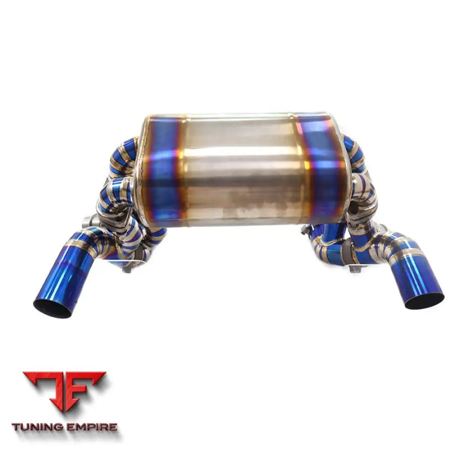 FERRARI F430 4.3L SC VALVETRONIC TITANIUM PIPE RAZOR EXHAUST WITH MUFFLER VALVE