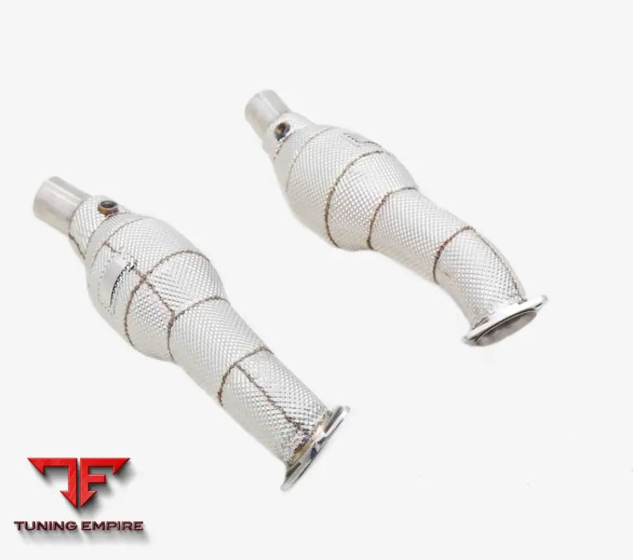 FERRARI F430 DOWNPIPES WITH SPORT CATS OR CATLESS