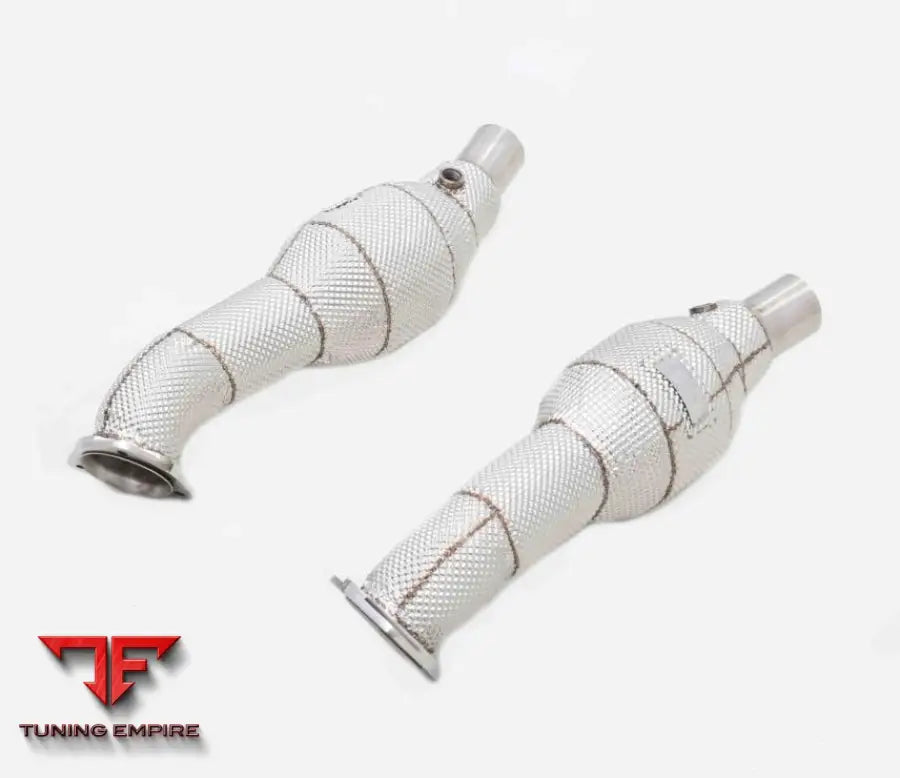 FERRARI F430 DOWNPIPES WITH SPORT CATS OR CATLESS