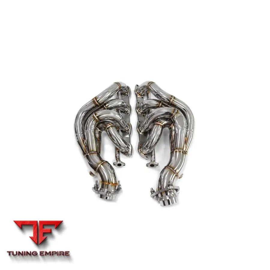 FERRARI F430 SCUDERIA STAINLESS STEEL HEADER RAZOR EXHAUST WITH HEAT SHIELD