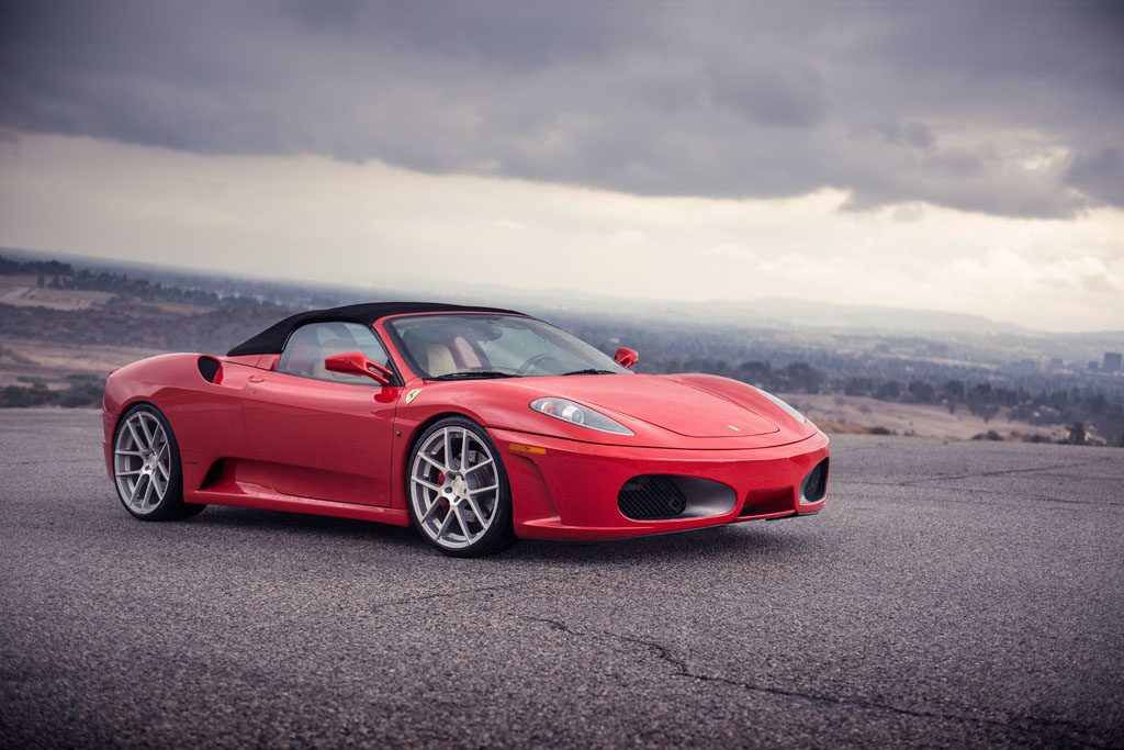 FERRARI F430 SPIDER on custom forged wheels