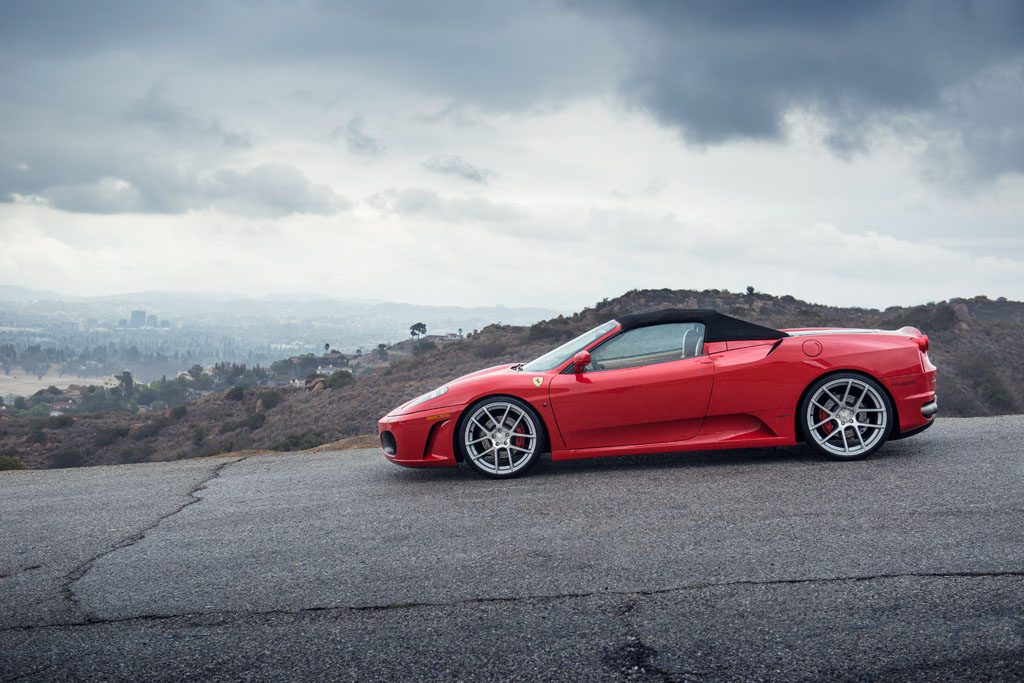 FERRARI F430 SPIDER on custom forged wheels