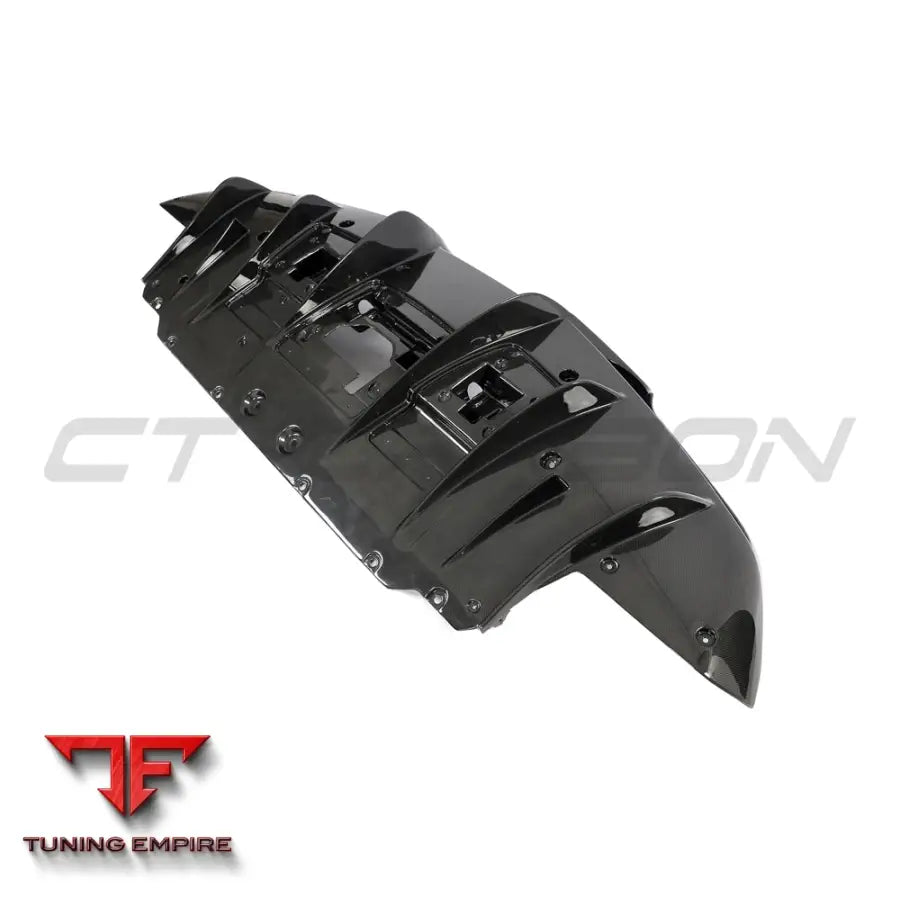 FERRARI F8 2019-2023 CARBON FIBRE DIFFUSER - CT CARBON