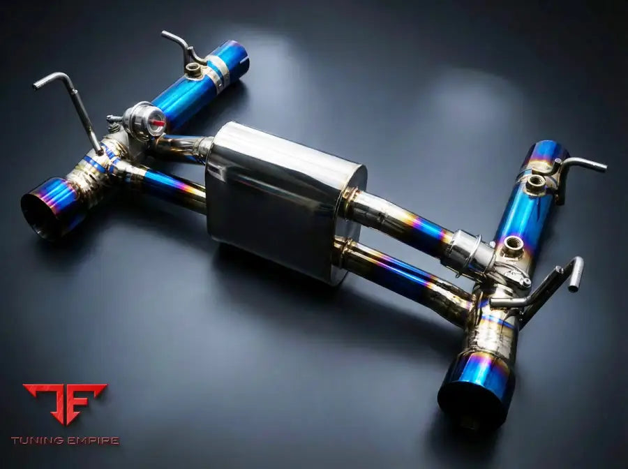 FERRARI F8 3.9 CATBACK TITANIUM VALVED EXHAUST SYSTEM
