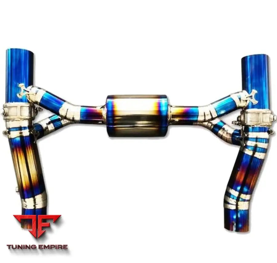 FERRARI F8 3.9 CATBACK TITANIUM VALVED EXHAUST SYSTEM 2019-