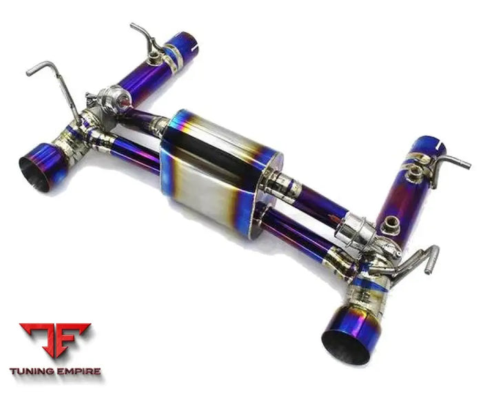 FERRARI F8 3.9 CATBACK TITANIUM VALVED EXHAUST SYSTEM 2019-