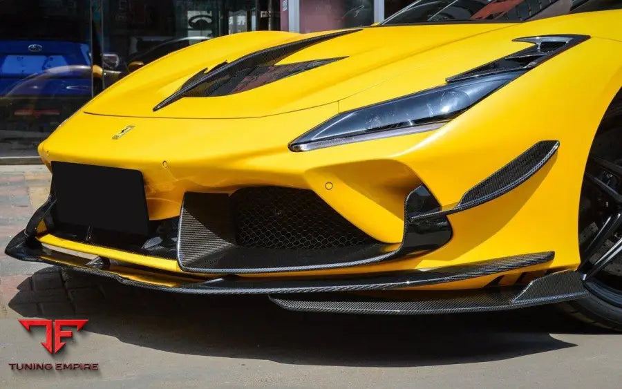 FERRARI F8 CARBON FIBER RAZOR AERO BODY KIT