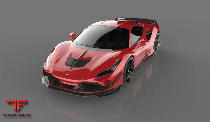 FERRARI F8 CARBON FIBER RAZOR AERO BODY KIT