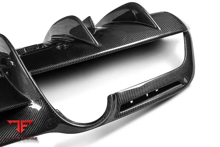 FERRARI F8 OEM STYLE DRY CARBON FIBER REAR DIFFUSER LIP BSD