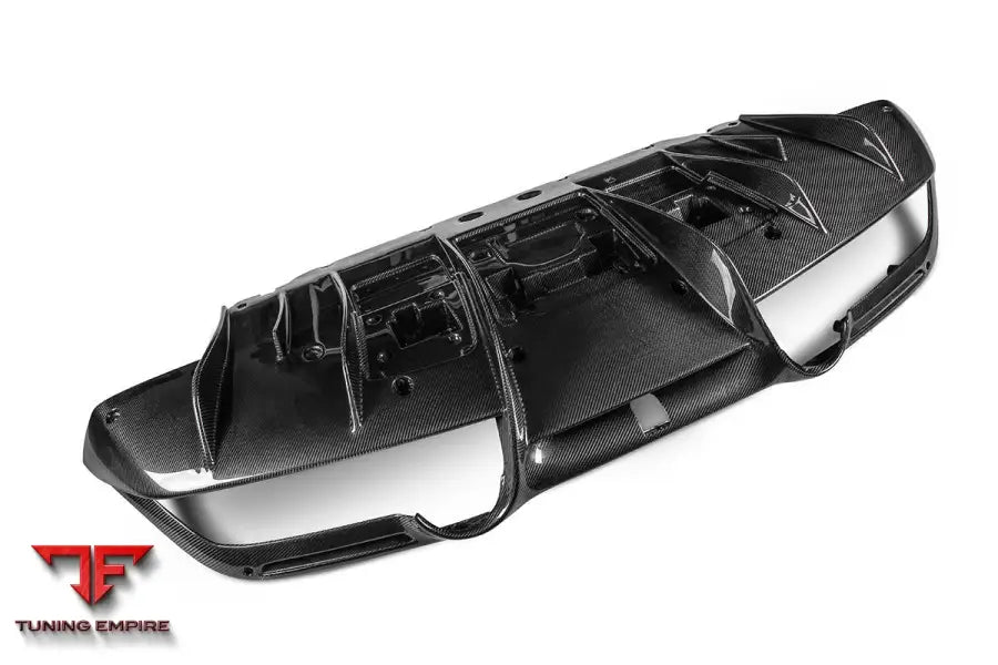 FERRARI F8 OEM STYLE DRY CARBON FIBER REAR DIFFUSER LIP BSD