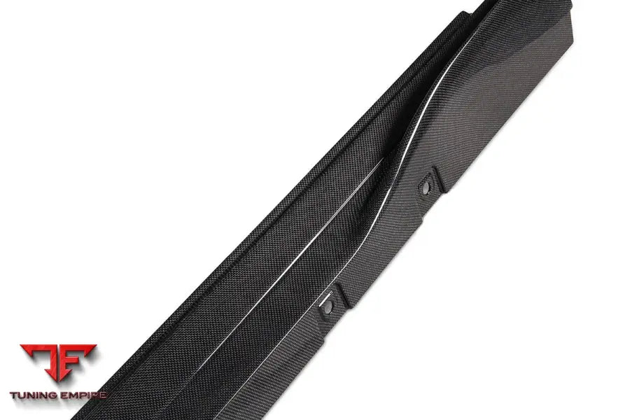 FERRARI F8 OEM STYLE DRY CARBON FIBER SIDE SKIRTS BSD