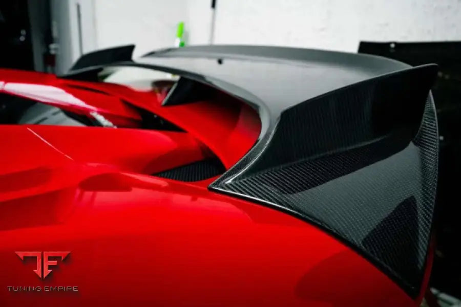 Ferrari F8 Performance Rear FERRARI F8 Body Kits | Carbon Fiber Aero Kits & Styling | Tuning Empire