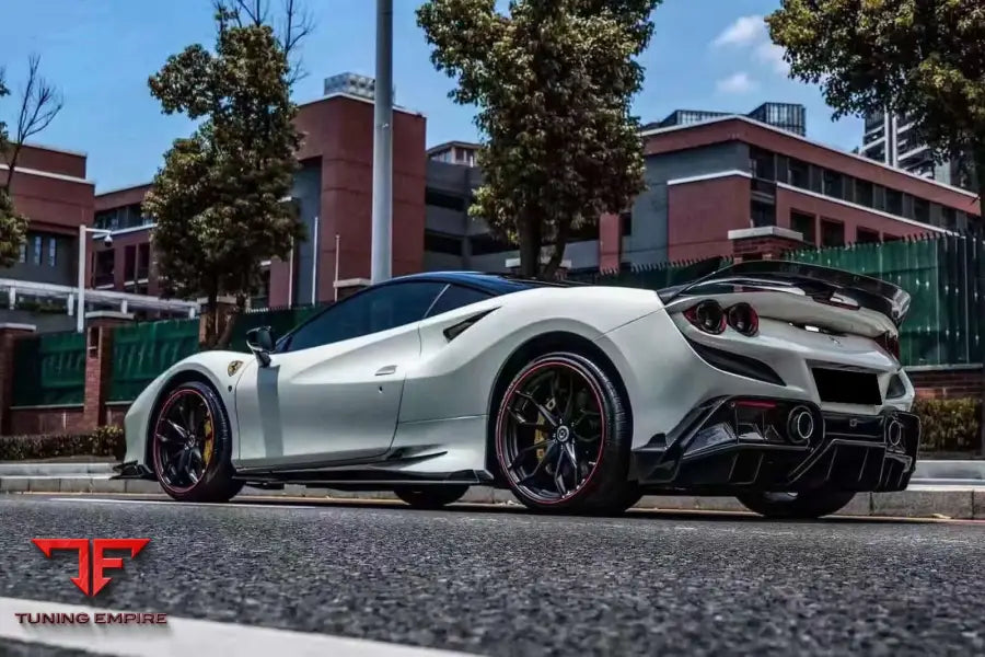 FERRARI F8 CARBON FIBER PARTS