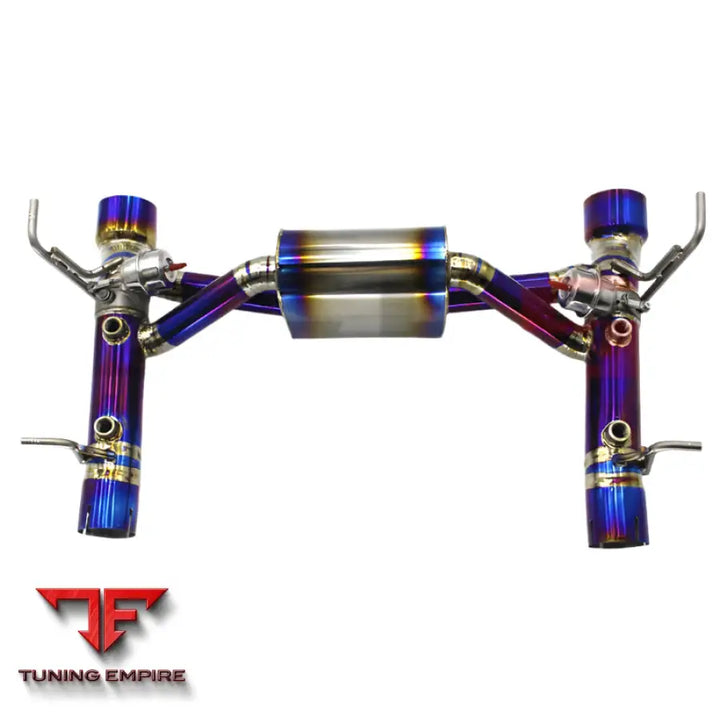 FERRARI F8 SPIDER 3.9 TITANIUM ALLOY CATBACK EXHAUST SYSTEM 2019+