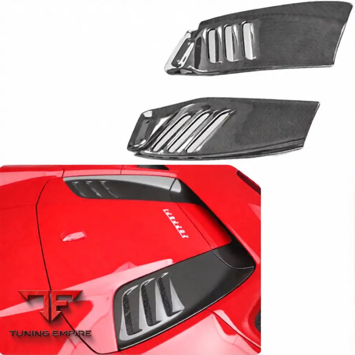 FERRARI F8 SPIDER CARBON FIBER PARTS
