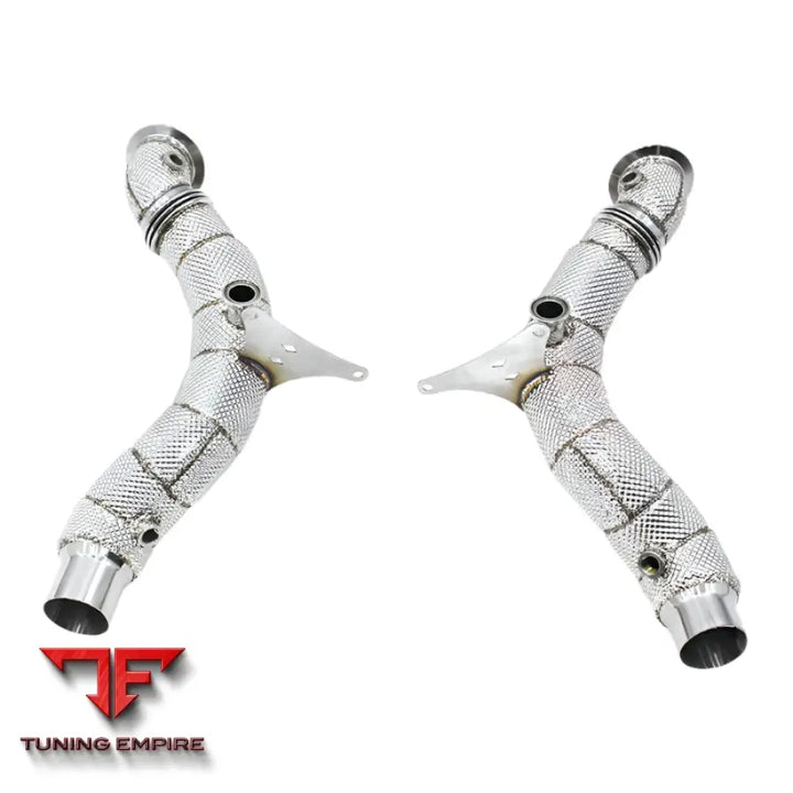 FERRARI F8 SPIDER DOWNPIPES CATLESS OR CATTED 2019-