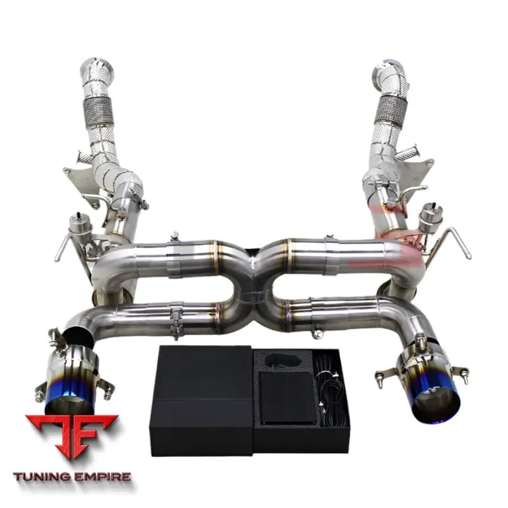 FERRARI F8 SPIDER/TRIBUTO V8 3.9T CATBACK VALVED EXHAUST SYSTEM 2019+