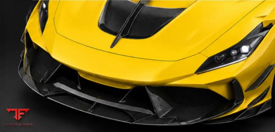 FERRARI F8 TRIBUTO & SPIDER CARBON FIBER PARTS