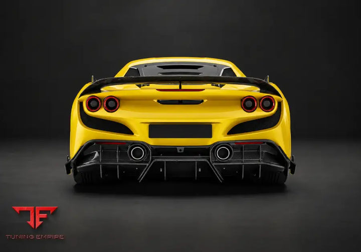 FERRARI F8 TRIBUTO & SPIDER CARBON FIBER PARTS