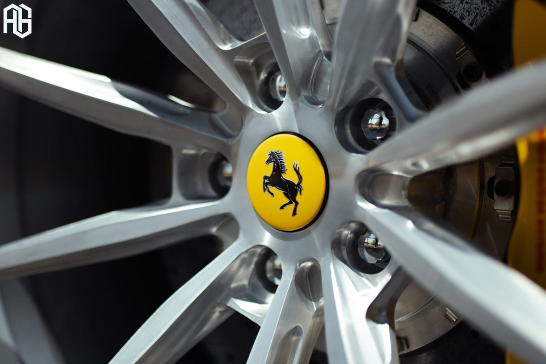Ferrari GTC Lusso on custom forged wheels