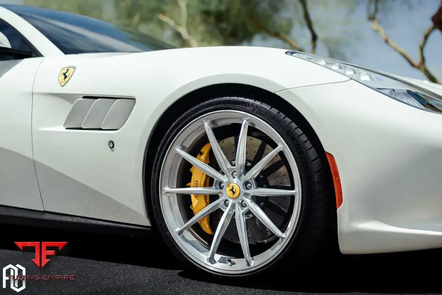 Ferrari GTC Lusso on custom forged wheels