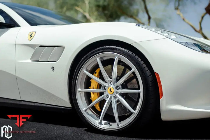 Ferrari GTC Lusso on custom forged wheels