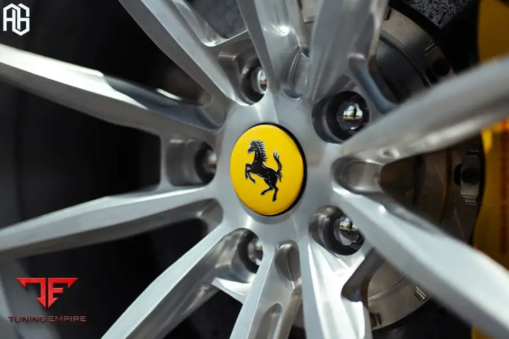 Ferrari GTC Lusso on custom forged wheels