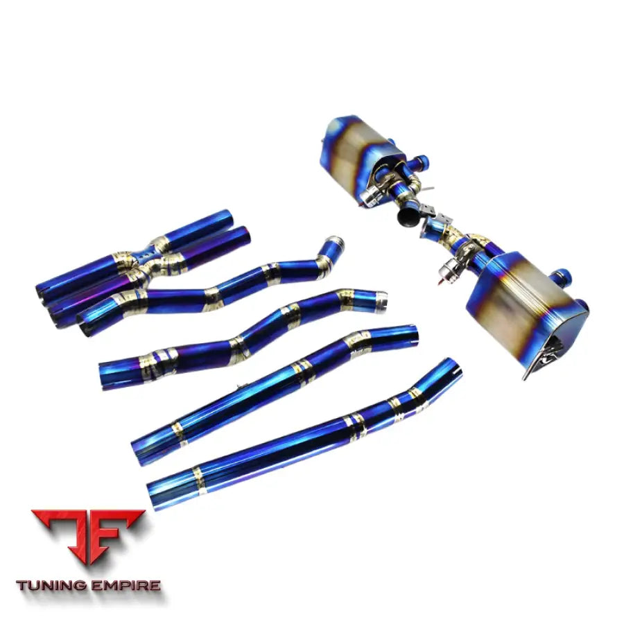 FERRARI GTC4 LUSSO/LUSSO T 6.3 CATBACK TITANIUM EXHAUST SYSTEM 2016-