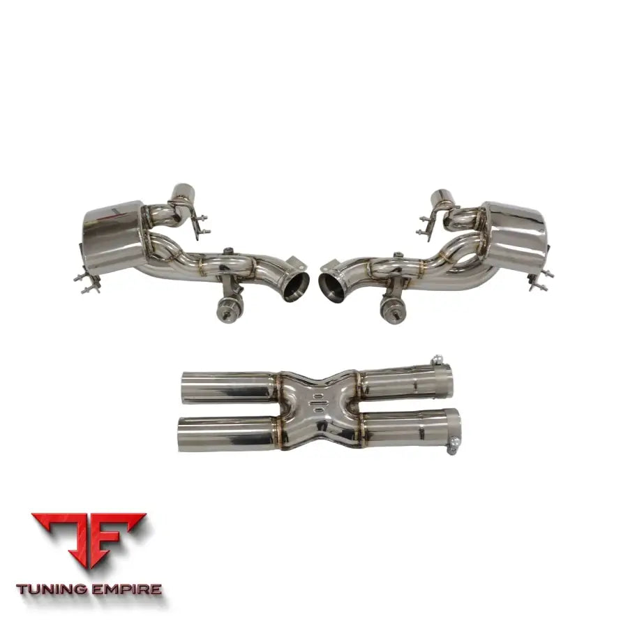 FERRARI GTC4 LUSSO V8 3.9T STAINLESS STEEL CATBACK RAZOR EXHAUST X-PIPE