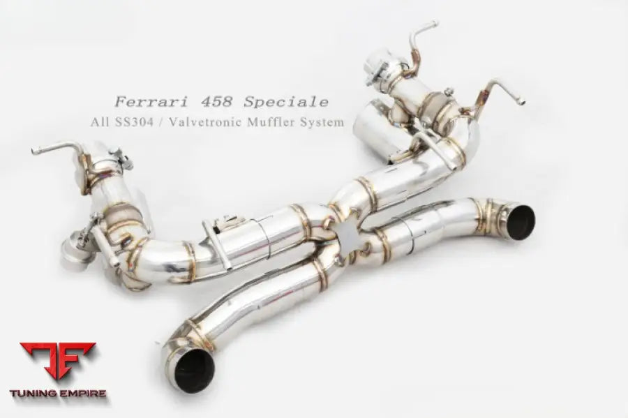 Ferrari Italia 458 Specialen All Ss304 Valvetronic Exhaust System