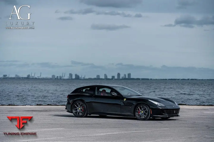 Ferrari Lusso on custom forged wheels