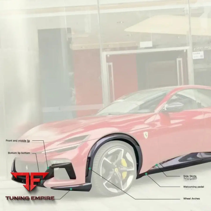 FERRARI PUROSANGUE OEM DRY CARBON FIBER BODY KIT