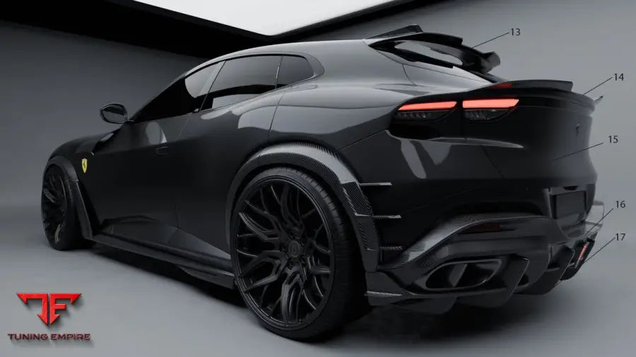 FERRARI PUROSANGUE CARBON FIBER RAZOR BODY KIT