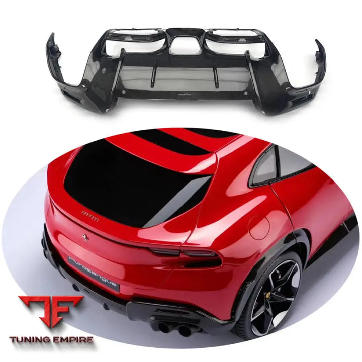 FERRARI PUROSANGUE FUV CARBON FIBER PARTS